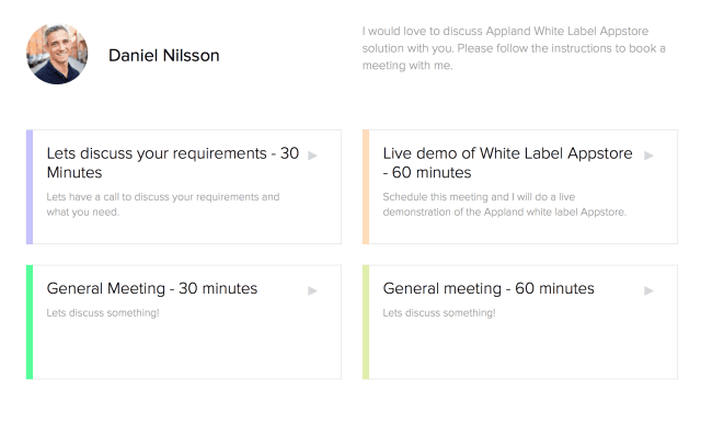 The sales tools Daniel Nilsson from Sweden use - Calendly